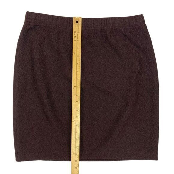 St. John 2 Pc Skirt Jacket Set Women 12 Brown Gold Button Luxury Elegant Dressy - Picture 13 of 15